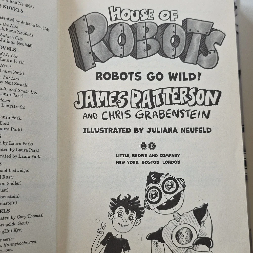 PipularMMOs And House Of Robots Chapter Books For 8 to 12 Year Olds